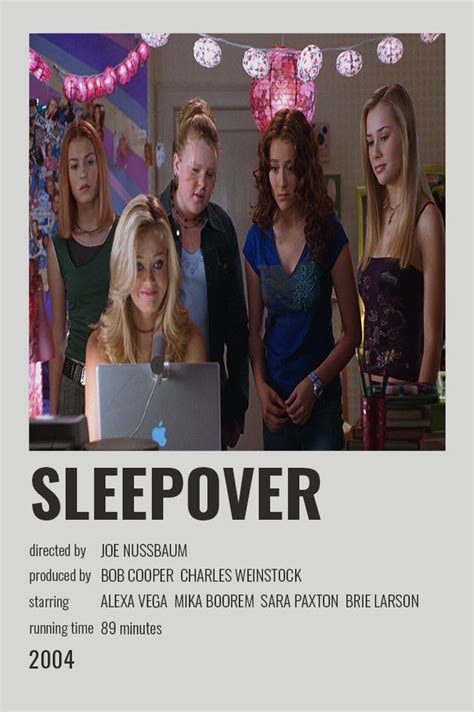 Sleepover | Movies to watch teenagers, Girly movies, Girl movies