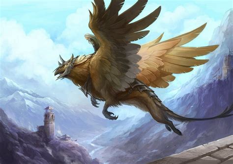 Download Fantasy Griffin HD Wallpaper