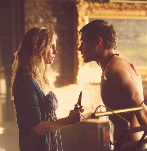 Caroline Forbes and Klaus Mikaelson in American Gothic [4x18] - Klaus ...