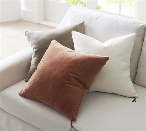 Everywhere Velvet Throw Pillow | Pottery Barn