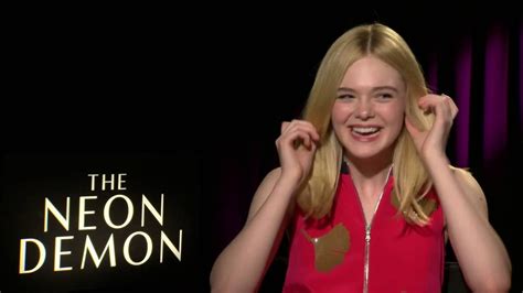 The Neon Demon Interview - Elle Fanning - YouTube