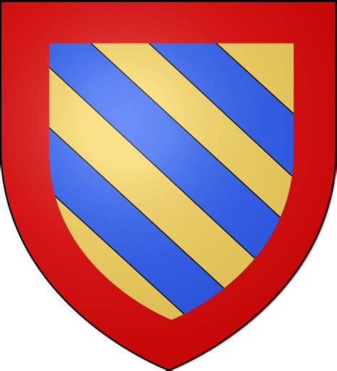 Arms of the House of Ponthieu, House of Bellême Normandy and Maine France. Maison de Bellême La ...