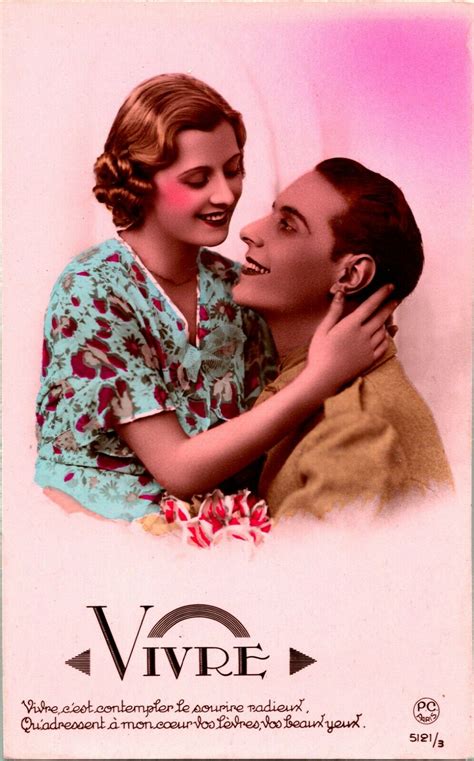 Vtg 1910s RPPC PC Paris Romance "Live" - Vivre - WW1 Soldier UNP | Asia & Middle East - Oman ...
