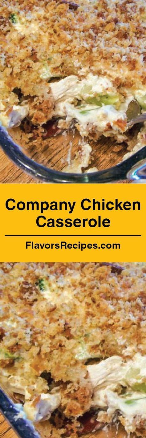 Company Chicken Casserole | Main dish recipes, Chicken recipes, Recipes