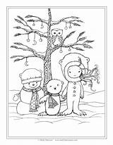 Winter Landscape Coloring Pages At GetColoringscom  Free Printable sketch template