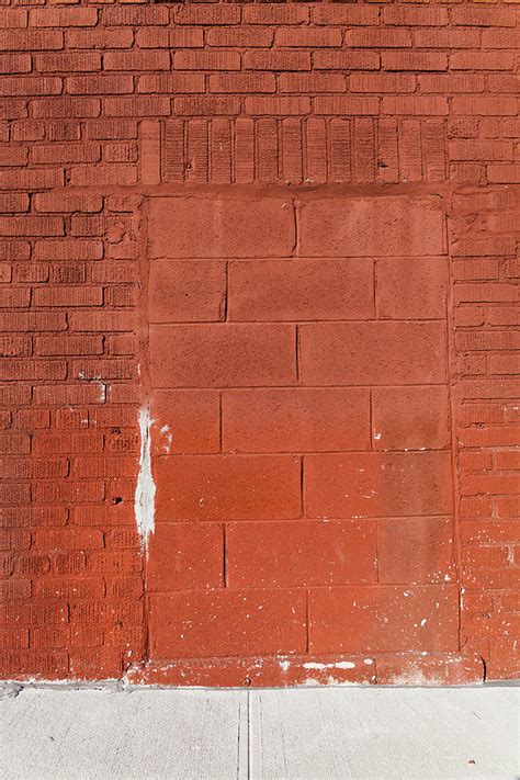 Red wall with immured door Photograph by Alex Potemkin - Pixels