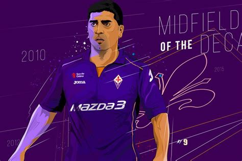 Hinchas de la Fiorentina ponen a David Pizarro dentro del equipo de la década - La Tercera