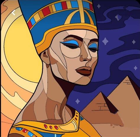 Canvas Painting Designs, Pop Art Painting, Line Art Drawings, Art Sketches, Egyptian Art Drawing ...