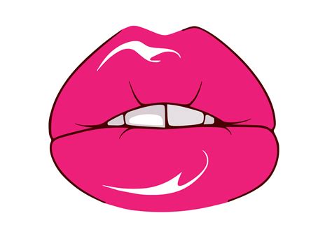 Printable Lips Template