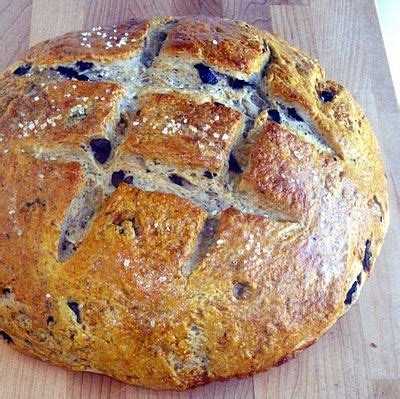 : Kalamata Olive Bread | Kalamata olive bread, Olive bread, Bread