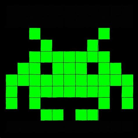 How To Draw Space Invaders Pixel Art 8 Bit Arcade Gam - vrogue.co