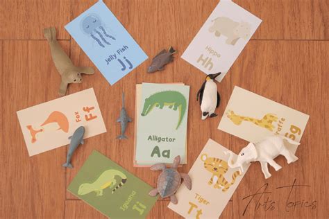 Animals Flash Card Graphic by ArtsTopics · Creative Fabrica