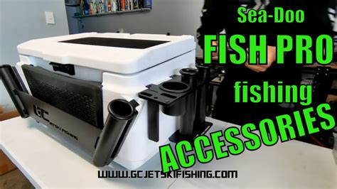 Sea Doo Fish Pro fishing accessories Storage Kit - YouTube