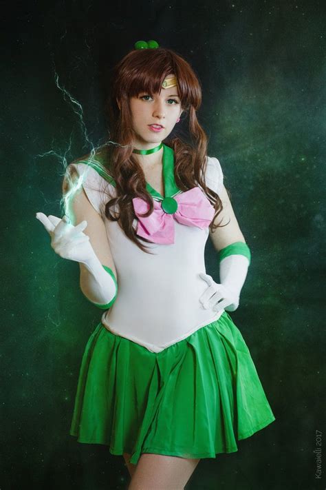 Sailor Jupiter cosplay by Kawaielli | Костюм сейлор мун, Сейлор юпитер ...