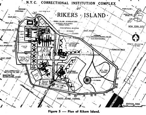 Figure 5 - Plan of Rikers Island.
