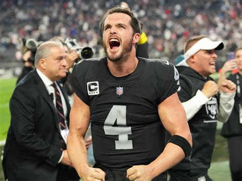 Las Vegas Raiders QB Derek Carr compared the final touchdown drive to ...