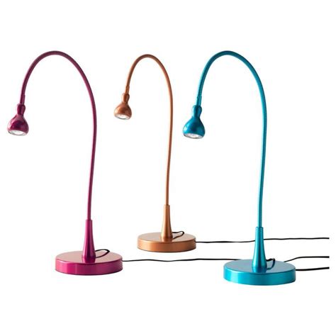 Genuine LED desk light IKEA JANSJÖ, Turquoise, Wine Red or Copper ...
