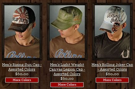 True Religion: New hats for men and women! : DenimBlog