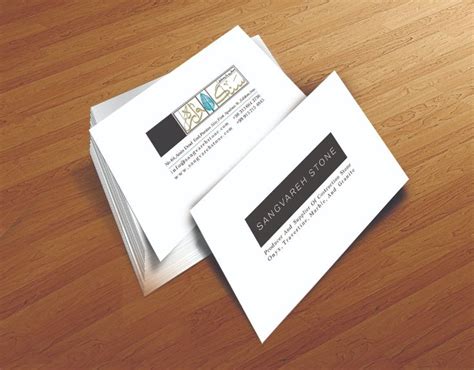 Business card for stone company | Graphic design tips, Visiting cards ...