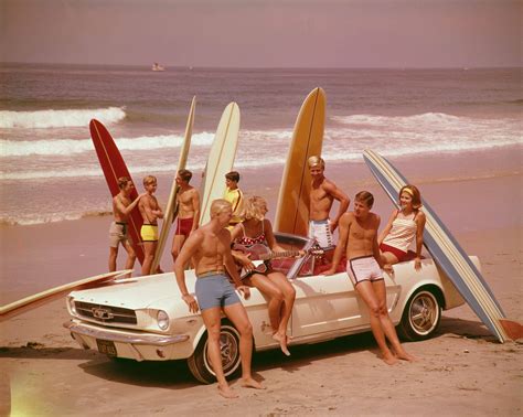 60s Surfers | Vintage surf, Vintage beach party, Vintage beach