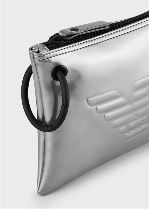 Small pouch with logo | Unisex | Emporio Armani