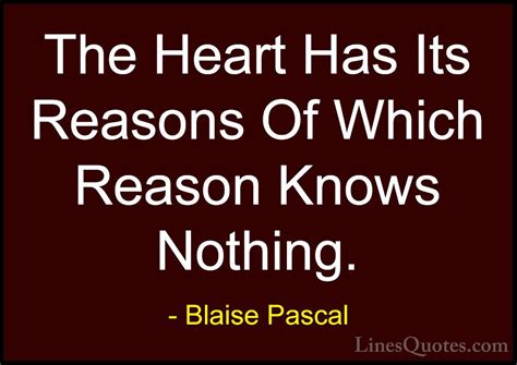 Blaise Pascal Quotes And Sayings (With Images) - LinesQuotes.com