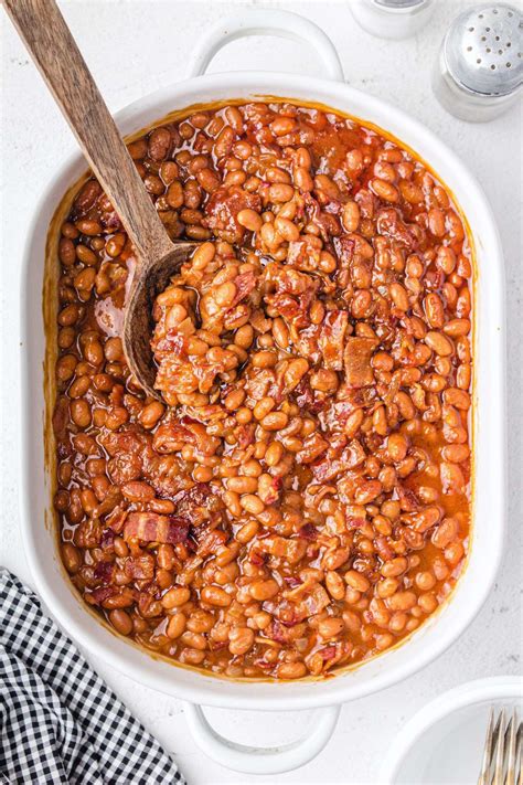 Easy Baked Beans (Sweet, Smokey & Savory) - Princess Pinky Girl