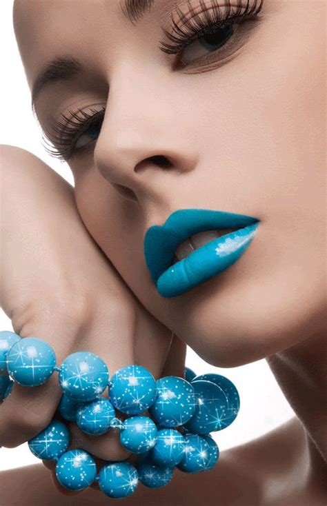 BABY BLUE | Blue lips, Blue lipstick, Purple lips