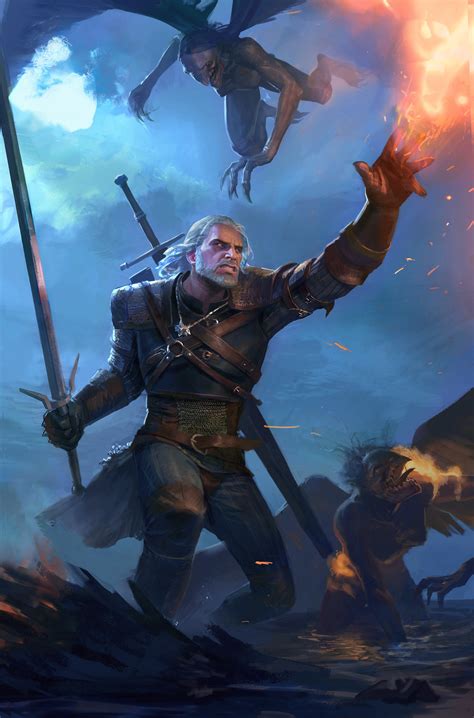 ArtStation - witcher fanart