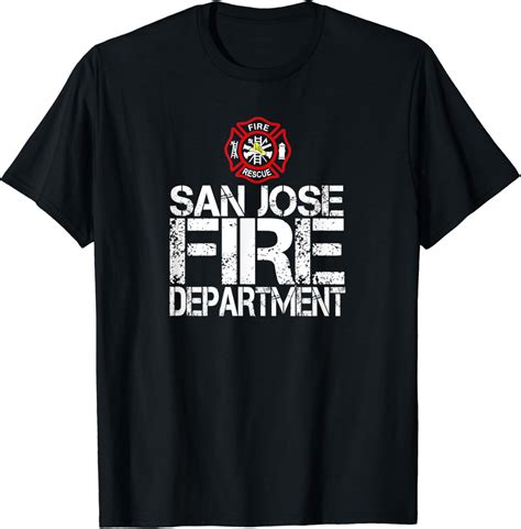 Amazon.com: San Jose Fire Dept with Florian Cross for Family Kids ...