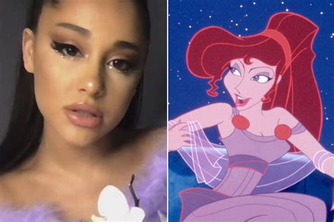 Ariana Grande morphs into Megara from 'Hercules' for Disney singalong