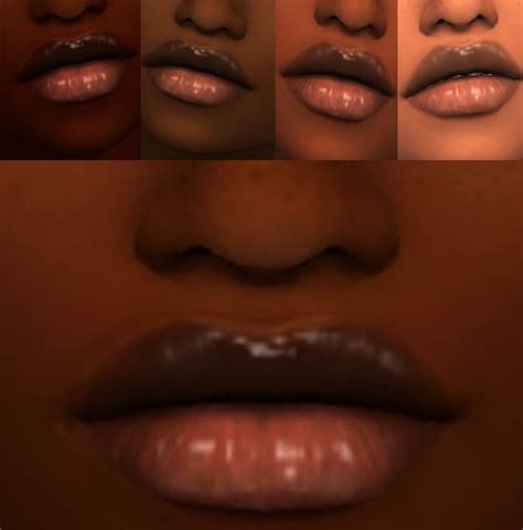 Clear Lip Gloss XxBlacksims | Sims 4 cc makeup Sims 4 Sims | Sims 4 cc makeup, Sims 4 cc eyes ...