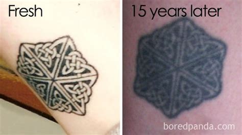 Antes e depois: 25 imagens que mostram como as tatuagens envelhecem - Mega Curioso