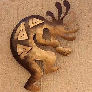 Kokopelli Peace Southwestern Metal Wall Art | Art & Home