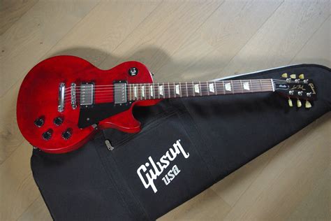 Photo Gibson Les Paul Studio 2012 - Wine Red : Gibson Les Paul Studio 2012 - Wine Red (20658 ...