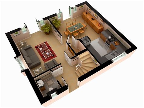 Amazing Top 50 House 3D Floor Plans | Engineering Discoveries