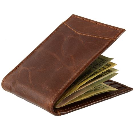 Leather Front Pocket Wallet With Money Clip | Paul Smith