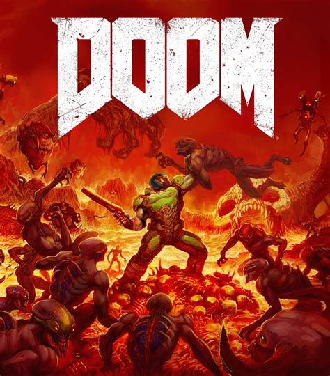 I worked up this edit of the doom boxart around the time it was first ...