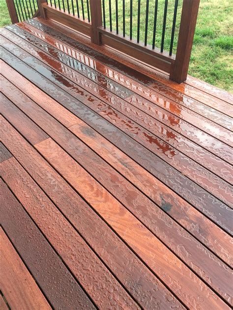 Oil Stains, Dark Stains, Treated Wood Deck, Dark Grey Houses, Deck Stain Colors, Deck Remodel ...