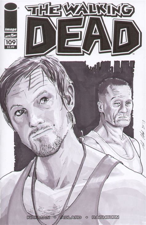 Daryl and Merle Dixon Sketch cover by shinlyle on DeviantArt