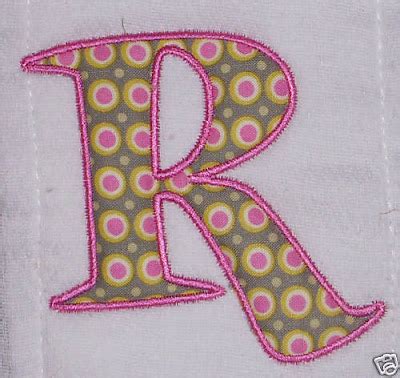 Little Stinker Designs: Applique Fonts