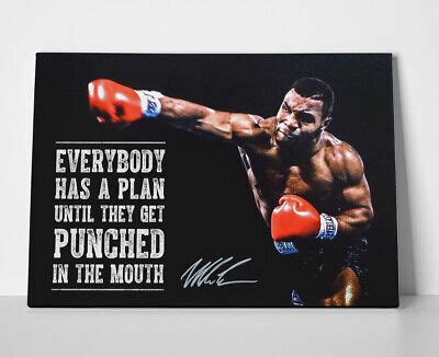 Mike Tyson Quote Poster or Canvas | eBay