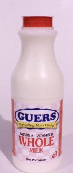 Guers Tumbling Run Dairy Whole Milk, 16 Fl. Oz. - Walmart.com - Walmart.com