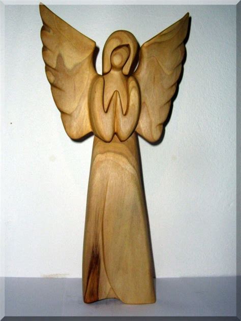 Angels sculpure . - Wooden Gifts SOLY