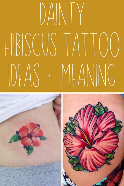 Purple Hibiscus Flower Tattoo Meaning | Best Flower Site