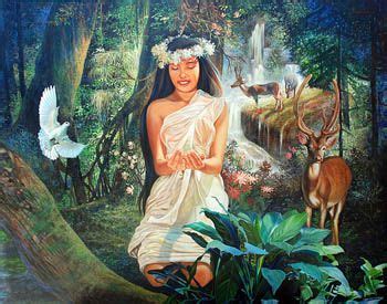 “Maria Cacao”. Photograph. Goddesses and Gods, 6 Sept 2009. Web. 4 May. 2013. Filipino Art ...