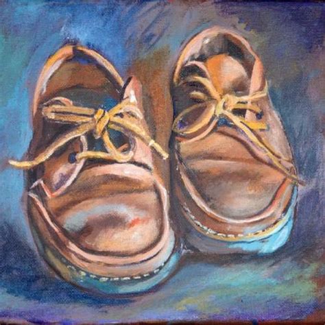 Old Painter’s Shoes-Downloadable – Academy of Fine Art and Acrylic Painting