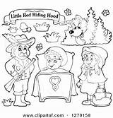 Little Red Riding Hood Coloring Pages At GetColoringscom  Free sketch template