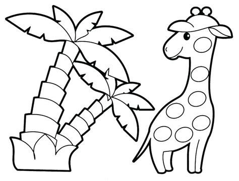 Baby Zoo Animal Coloring Pages at GetColorings.com | Free printable colorings pages to print and ...