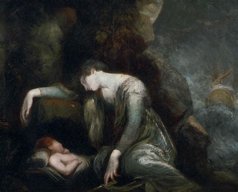 Danae and Perseus on Seriphos, 1790 Painting by Henry Fuseli | Fine Art America